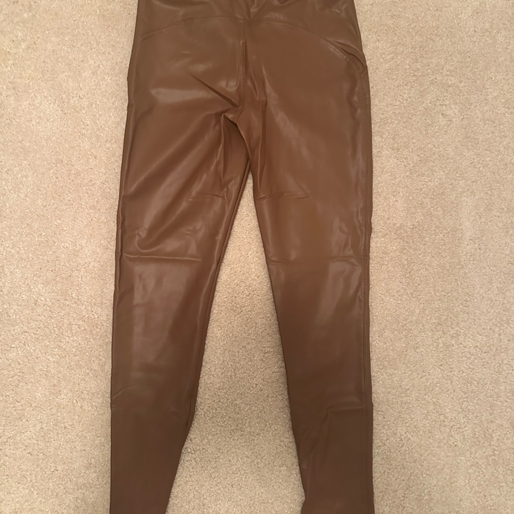 VENTI6 Faux Leather Pants - Picture 5 of 15